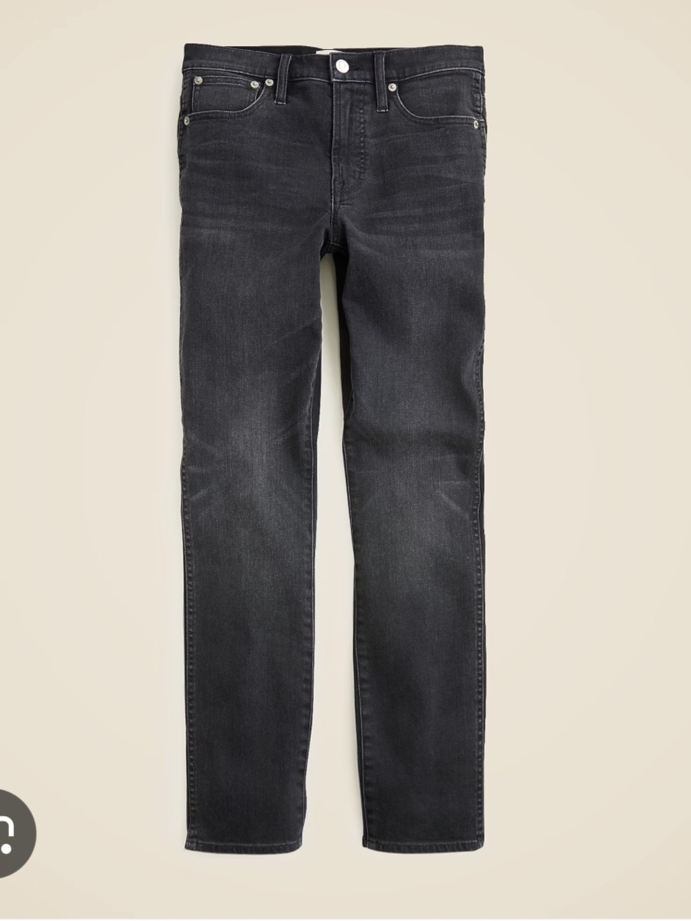 J.Crew Vintage Straight Charcoal Black Women’s Jeans